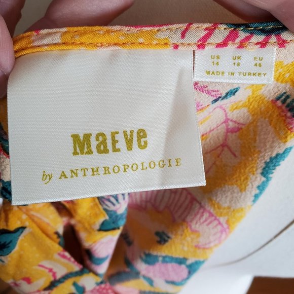 Anthropologie Maeve Halter Top size 14 - Picture 7 of 11